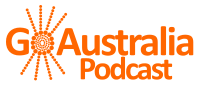 Logo for Go Australia Podcast